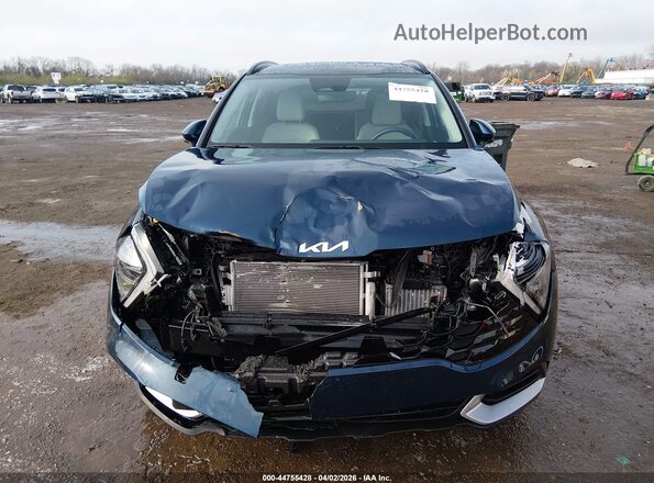 KNDPVCDG8S7250640 2025 KIA SPORTAGE HYBRID Синий Вид щитка приборов