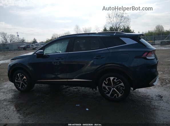 KNDPVCDG8S7250640 2025 KIA SPORTAGE HYBRID Синий Панорамный вид салона 360°