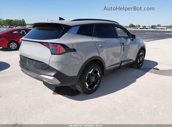 KNDPVDDGXT7277958 2026 KIA SPORTAGE HYBRID Gray უკანა მარჯვენა