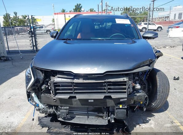 KNDPXCDG4R7155125 2024 KIA SPORTAGE HYBRID Gray Вид задньої частини салону