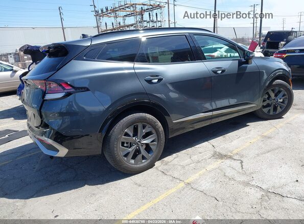 KNDPXCDG4R7155125 2024 KIA SPORTAGE HYBRID Gray Задня права чверть