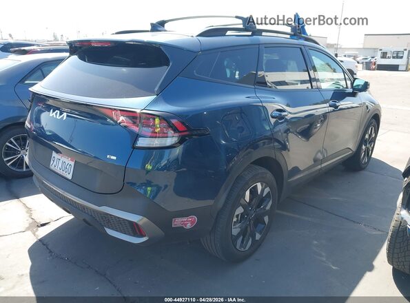 KNDPZDAH8P7105001 2023 KIA SPORTAGE PLUG-IN HYBRID Синий Задняя правая четверть