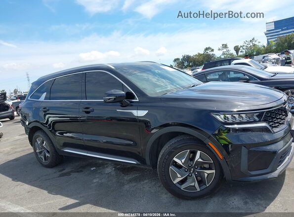 KNDRG4LG4M5059581 2021 KIA SORENTO HYBRID Black Vista interior trasera
