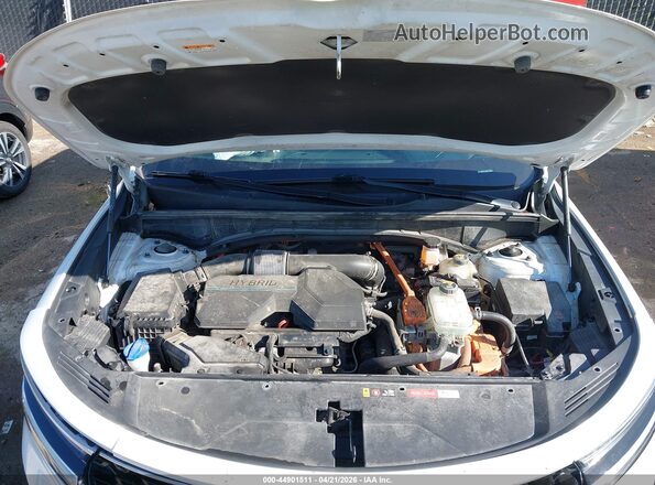 KNDRH4LG4M5022298 2021 KIA SORENTO HYBRID White Widok z tyłu