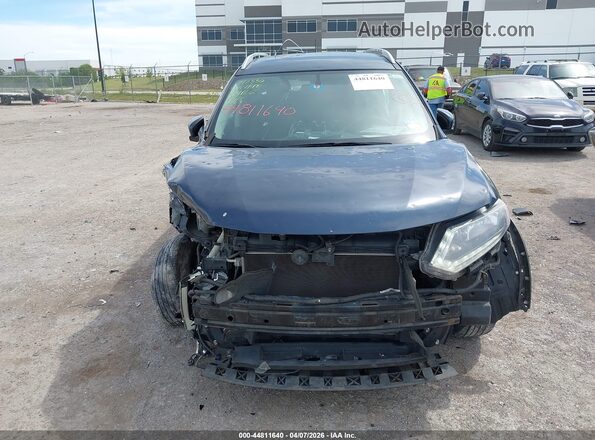 KNMAT2MT0GP603270 2016 NISSAN ROGUE Blue 