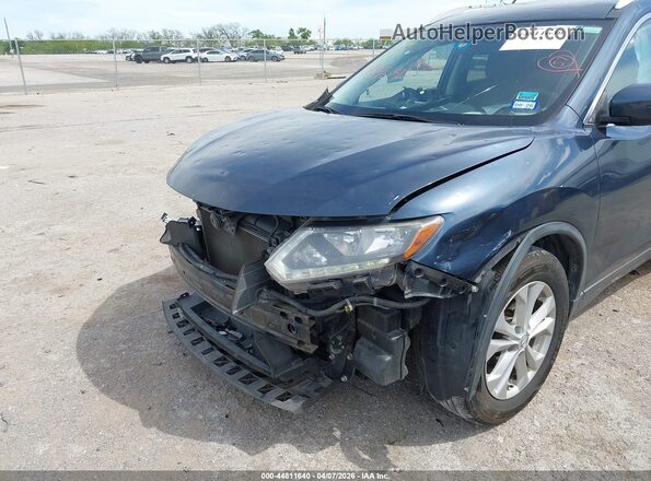 KNMAT2MT0GP603270 2016 NISSAN ROGUE Blue 