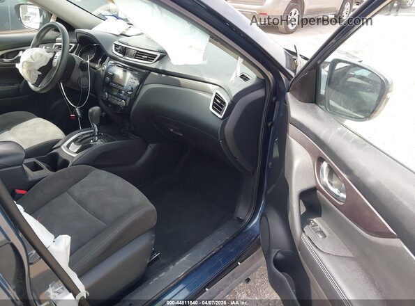 KNMAT2MT0GP603270 2016 NISSAN ROGUE Blue 