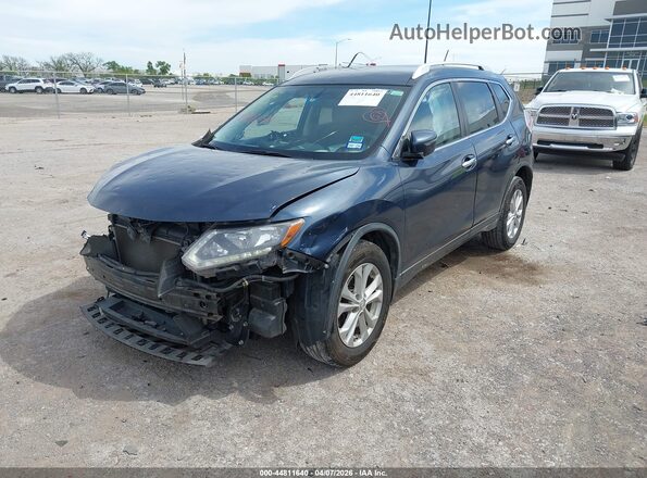 KNMAT2MT0GP603270 2016 NISSAN ROGUE Blue 