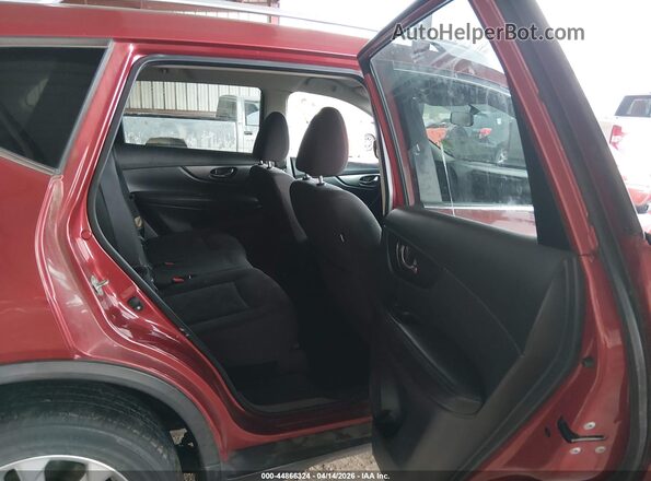 KNMAT2MT2GP650624 2016 NISSAN ROGUE Red Вид наклейки з VIN-кодом