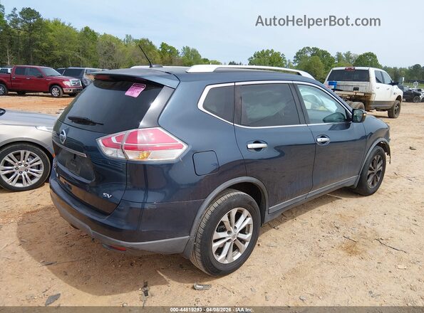 KNMAT2MT2GP684451 2016 NISSAN ROGUE Navy 