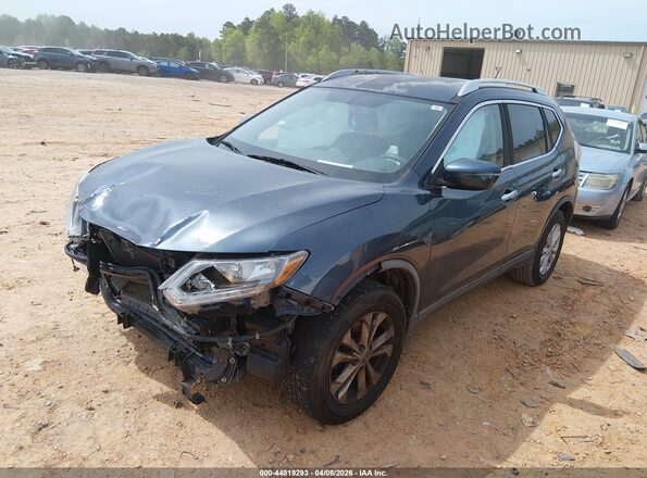 KNMAT2MT2GP684451 2016 NISSAN ROGUE Navy 