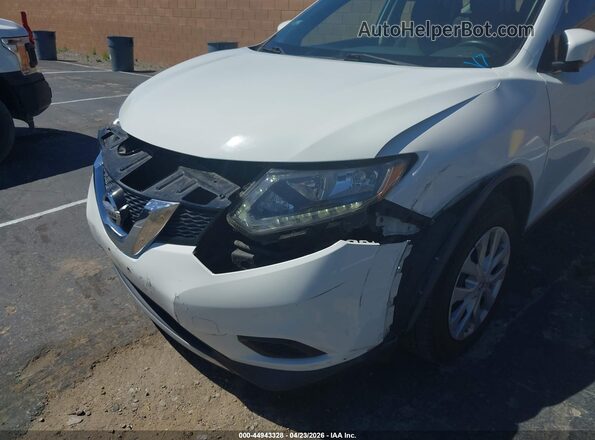 KNMAT2MT2GP699712 2016 NISSAN ROGUE White Vista frontal