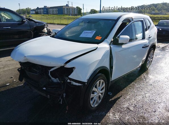 KNMAT2MT3GP593706 2016 NISSAN ROGUE White 