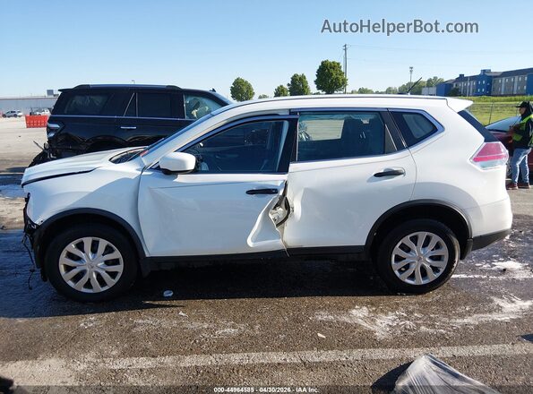 KNMAT2MT3GP593706 2016 NISSAN ROGUE White სალონის 360-გრადუსიანი ხედი
