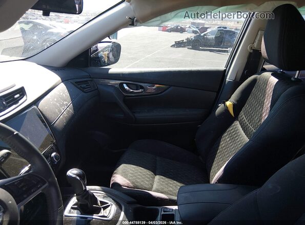 KNMAT2MT3HP575983 2017 NISSAN ROGUE Black Սալոնի դիմացի տեսք