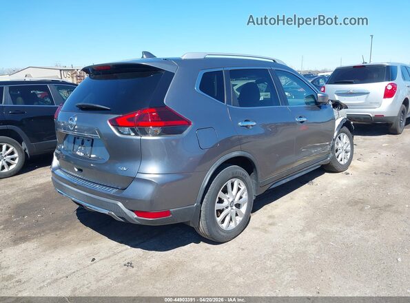 KNMAT2MT3JP601911 2018 NISSAN ROGUE Gray უკანა მარჯვენა