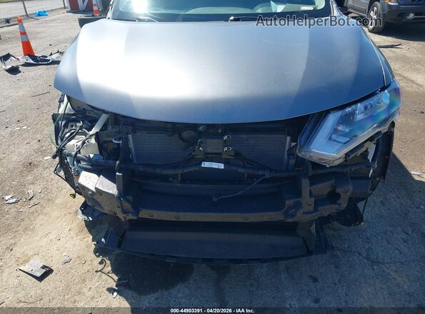 KNMAT2MT3JP601911 2018 NISSAN ROGUE Gray წინა ხედი