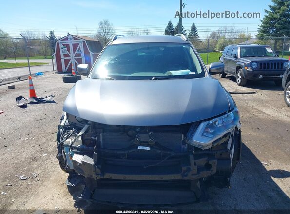 KNMAT2MT3JP601911 2018 NISSAN ROGUE Gray ხელსაწყოთა პანელის ხედი