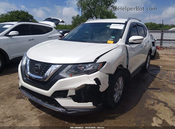 KNMAT2MT3LP541843 2020 NISSAN ROGUE White Առջևի ձախ երեք քառորդ տեսարան