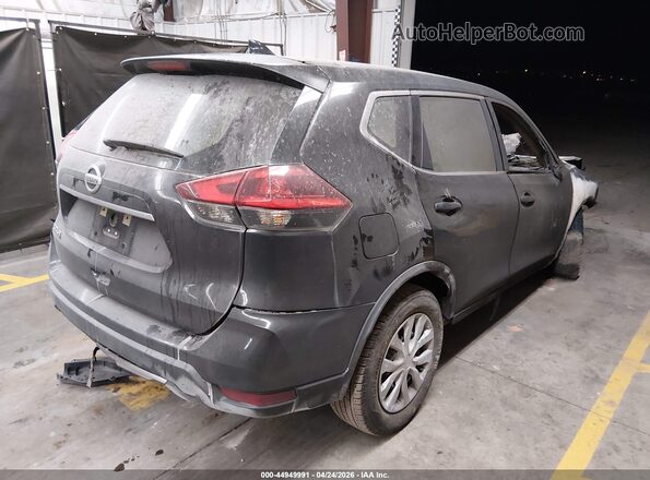 KNMAT2MT4JP534400 2018 NISSAN ROGUE Black Задня права чверть