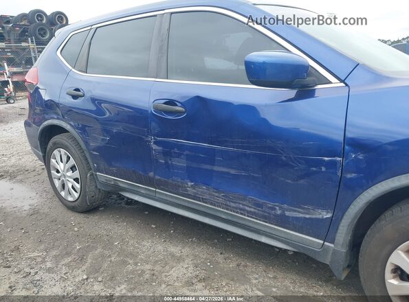 KNMAT2MT4JP582348 2018 NISSAN ROGUE Blue 