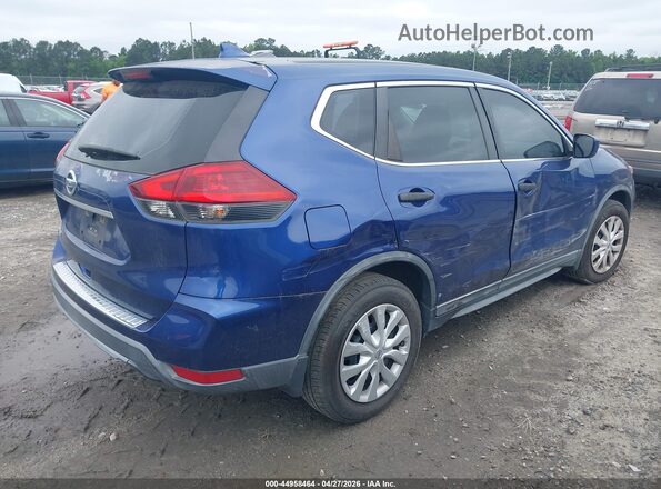 KNMAT2MT4JP582348 2018 NISSAN ROGUE Blue 