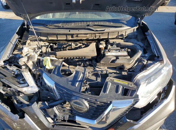 KNMAT2MT4KP524371 2019 NISSAN ROGUE Gray უკანა სალონის ხედი