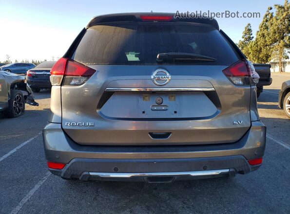 KNMAT2MT4KP524371 2019 NISSAN ROGUE Gray უკანა ხედი