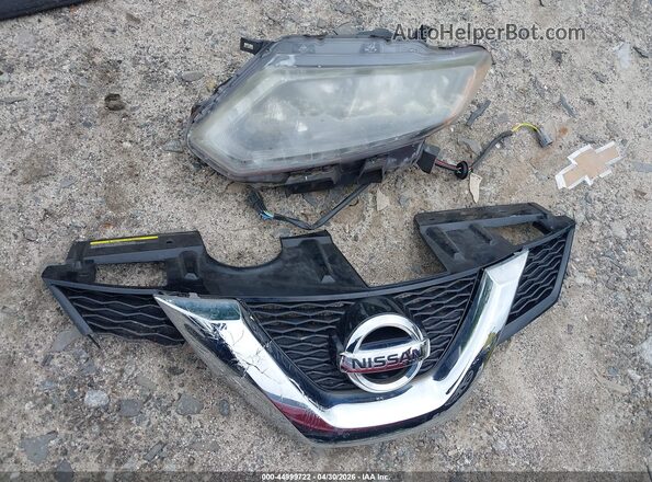 KNMAT2MT5GP626480 2016 NISSAN ROGUE Red Instrument cluster view