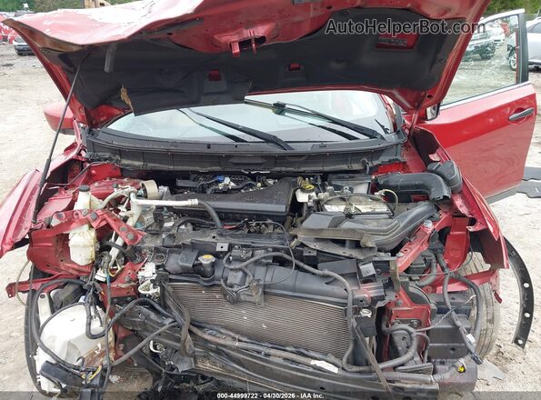 KNMAT2MT5GP626480 2016 NISSAN ROGUE Red Rear view