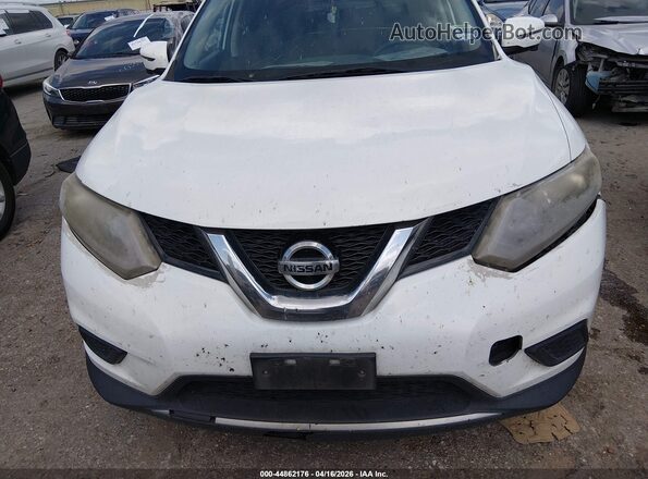 KNMAT2MT6GP593425 2016 NISSAN ROGUE White 