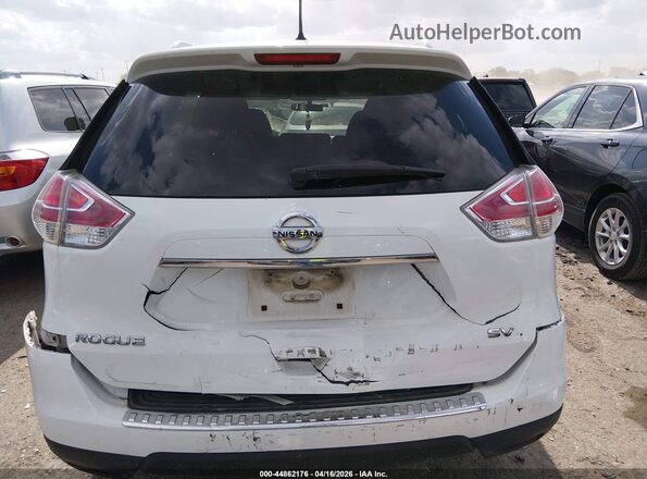 KNMAT2MT6GP593425 2016 NISSAN ROGUE White 