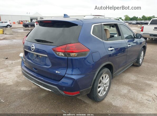 KNMAT2MT6LP543022 2020 NISSAN ROGUE Blue Tył prawy