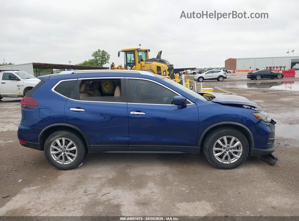 KNMAT2MT6LP543022 2020 NISSAN ROGUE Blue Widok wnętrza z tyłu