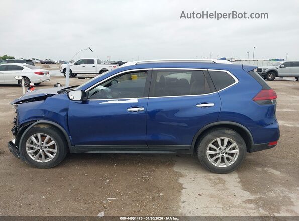 KNMAT2MT6LP543022 2020 NISSAN ROGUE Blue Widok wnętrza 360 stopni