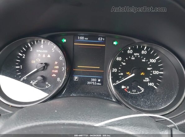 KNMAT2MT7LP523846 2020 NISSAN ROGUE Blue უკანა სავარძლების ხედი