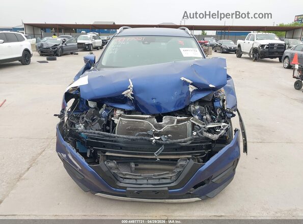 KNMAT2MT7LP523846 2020 NISSAN ROGUE Blue წინა ხედი