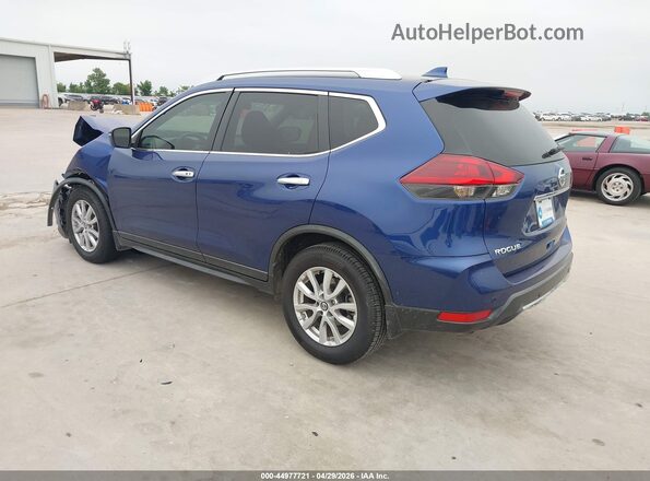KNMAT2MT7LP523846 2020 NISSAN ROGUE Blue უკანა მარცხენა