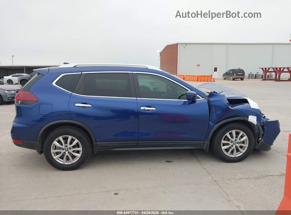 KNMAT2MT7LP523846 2020 NISSAN ROGUE Blue უკანა სალონის ხედი