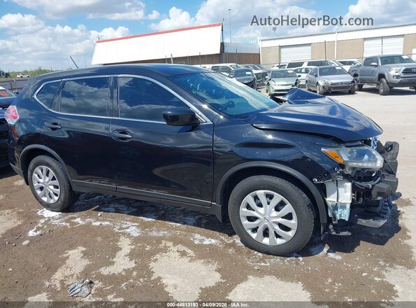 KNMAT2MT8GP631494 2016 NISSAN ROGUE Black 