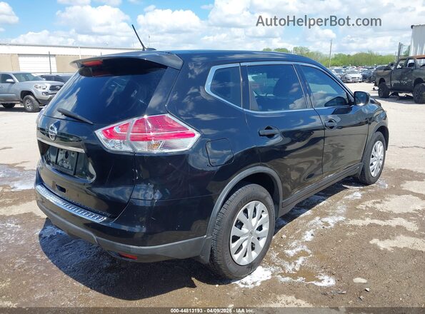KNMAT2MT8GP631494 2016 NISSAN ROGUE Black 