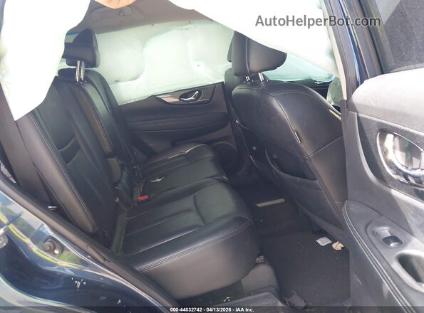 KNMAT2MT8GP669713 2016 NISSAN ROGUE Blue Vista de la etiqueta del VIN
