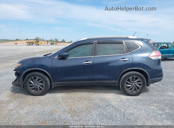 KNMAT2MT8GP669713 2016 NISSAN ROGUE Blue Vista interior de 360 grados