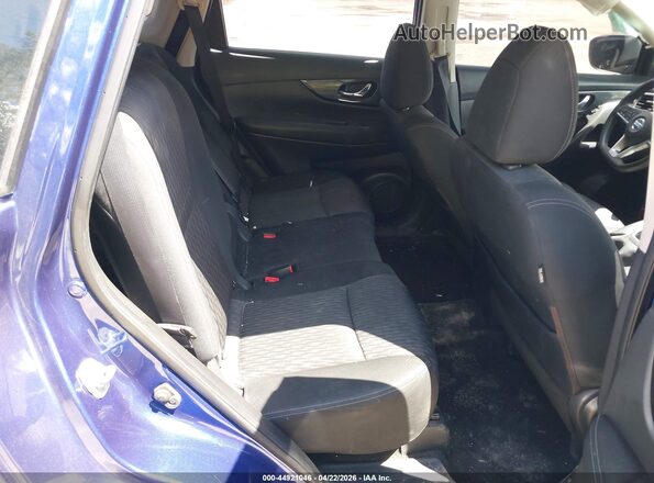 KNMAT2MT9JP597895 2018 NISSAN ROGUE Blue VIN კოდის სტიკერის ხედი