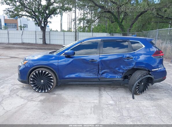 KNMAT2MT9JP597895 2018 NISSAN ROGUE Blue სალონის 360-გრადუსიანი ხედი