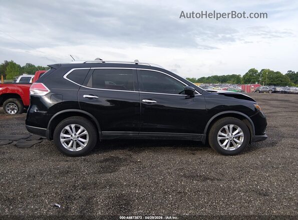 KNMAT2MTXGP628760 2016 NISSAN ROGUE Black Widok wnętrza 360 stopni