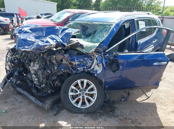 KNMAT2MTXLP512095 2020 NISSAN ROGUE Синий Передняя левая четверть