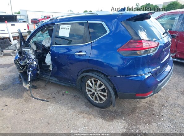KNMAT2MTXLP512095 2020 NISSAN ROGUE Синий Задняя левая четверть