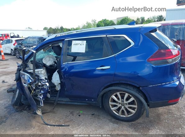 KNMAT2MTXLP512095 2020 NISSAN ROGUE Синий Вид задней части салона