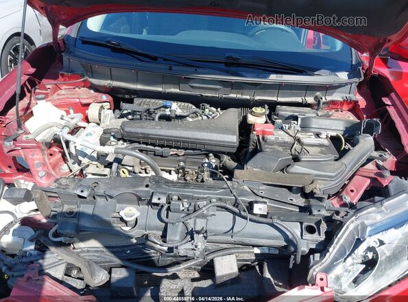 KNMAT2MV1GP600475 2016 NISSAN ROGUE Red Rear view